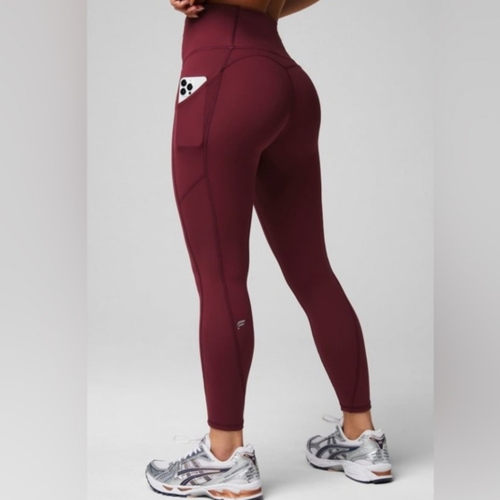 Fabletics Dark Red Leggings